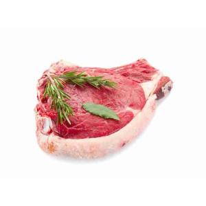 BEEF RIB WITH BONE SLICED VACUUM PACKED (per kg)