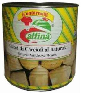 COEURS D'ARTICHAUTS NATURELS ATTINA' 2,5 KG