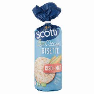 RICE-CORN RISETTE COOKIES SCOTTI 150 GR