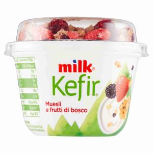 JOGHURT-KEFIR-MISCHUNG, WEIßE BEEREN, MILCH 160 GR