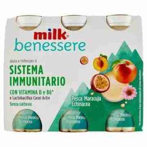 YOGURT IMMUNE DEFENSES PEACH-MARACUJA MILK 100