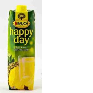 SUCCO FRUTTA ANANAS 100% HAPPYDAY RAUCH 1 LT