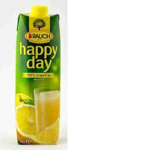 GRAPEFRUIT JUICE 100% HAPPYDAY RAUCH 1 LT