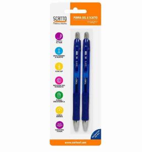 BLUE SNAP PENS 2 PCS