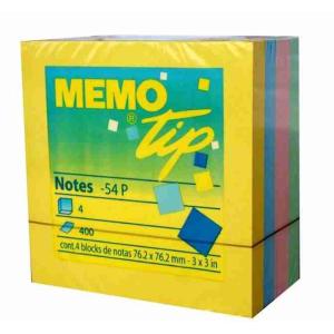 CUBO MEMO TIP PAST 76X76 400 FOGLI