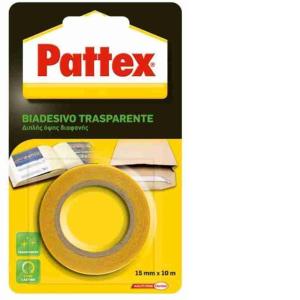 BIADESIVO TRASPARENTE 15MMX10MT PATTEX