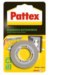 BIADESIVO POWER FIX BRICO 19MMX1,5MT PATTEX