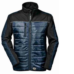 GIACCA THERMO BIANCO NERO/NAVY SIR SAFETY