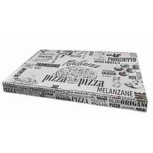 SCATOLA PORTA PIZZA TEGLIA 40X60X5