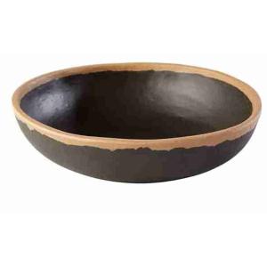 BOWL CM 16X4H MELAMINA MARRONE/COTTO