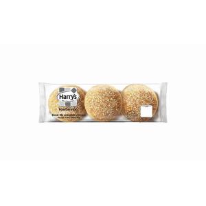 HARRYS HAMBURGUESA PRECORTADA DE SÉSAMO 85 GR x 6