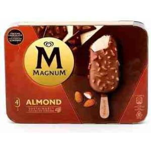 GELATO MAGNUM MANDORLE ALGIDA 328 GR x 4