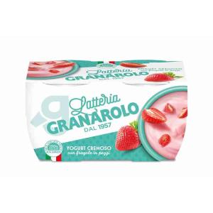 GRANAROLO STRAWBERRY AQ YOGURT 125 GR x 2