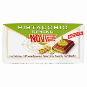 NOVI CHOCOLATE CON LECHE PISTACHO TABLA 105 GR