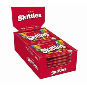 SKITTLES FRUITS BAG SHOWBOX 38 GR