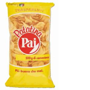 CLASSIC TRANSPARENT PAI CHIPS 500 GR