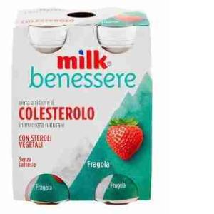 YOGURT RID.COLESTEROLO FRAGOLA MILK 100 GR x 4