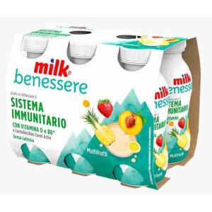 YOGURT DIFESE IMMUNITARIE MUTIFRUTTA MILK 100 GR x