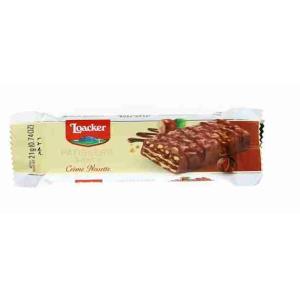 PATISSERIE SNACK HAZELNUT CREAM LOACKER 21 GR