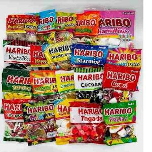 BONBONS EN BANDES 90/100 GR HARIBO 24 PCS