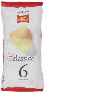 CLASSIC MULTIPACK SAN CARLO CHIPS 25 GR x 6