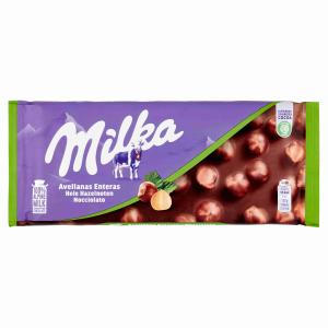 CHOCOLAT DE TABLE LAIT DE NOISETTE MILKA 100 GR