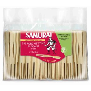 FORCHETTINA BAMBOO ELEGANT SAMURAI x 250