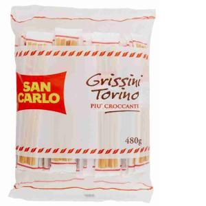 GRISSINI TORINO PORTION. SAN CARLO 480 GR