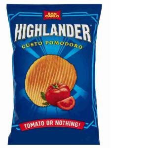 PATATINE 1,50 HIGHLANDER SAN CARLO 70 GR