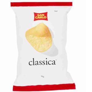 BARRA PATATAS FRITAS CLÁSICA SAN CARLO 50 GR