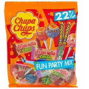 CHUPA CHUPS FUN PARTY MIX BUSTA 22PCS. SUCER...