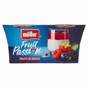 YAOURT AUX FRUITS DE LA PASSION MULLER 125 GR x