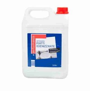 DETERGENTE PIATTI IGIENIZZANTE +PERFORMANCE 5 LT