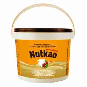NUTKAO RELLENO DE CREMA DE LECHE Y AVELLANA 3 KG