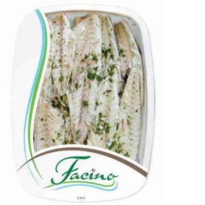 FACINO MARINATED MACKEREL FILLETS (per kg)