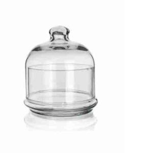 CONTAINER WITH GLASS BELL DIAM.11 CM