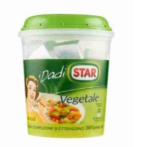 BRODO 60 DADI VEGETALE STAR 600 GR