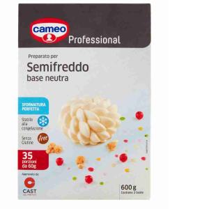 SEMIFREDDO BASE NEUTRA CAMEO PROF 600 GR