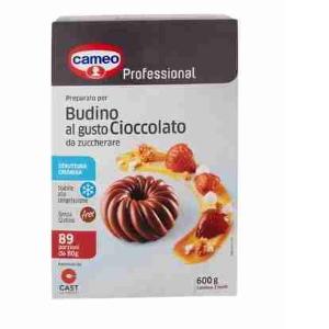 CHOCOLATE PUDDING WITH SUGAR CAMEO PROF 600 GR