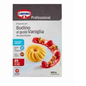 Vanillepudding aus Zucker. CAMEO PROF 600 GR