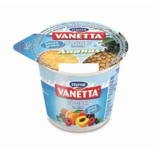 JOGHURT VANETTA 0,1 % ANANASSTUFFER 125 GR