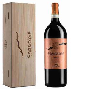 WINE WOODEN BOX 75 ATTESA CARAPACE BIO 2015 FE