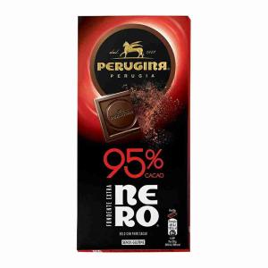 TABLE DE CHOCOLAT NOIR PÉRUGINE NOIRE 95% 85 GR