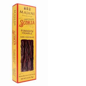 SCORZA CIOCCOLATO FONDENTE 60% (BOX) MAJANI 7 GR