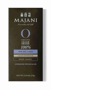 TAV.CIOCCOLATO SUR DEL LAGO 100% MAJANI 75 GR