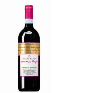 VINO ROSSO AMORE E MAGIA BRUNELLO DI MONTALC. LE R