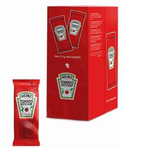 SOBRES KETCHUP HEINZ 10 ML x 200