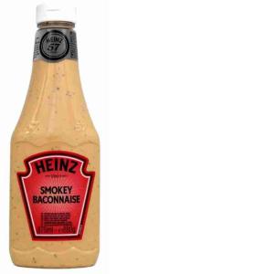 SALSA SMOKEY BACONNAISE HEINZ 875 ML