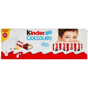 KINDER CIOCCOLATO T24X9 ASTUCCIO FERRERO 300 GR
