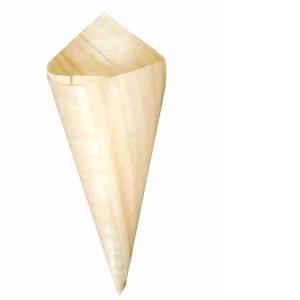 CONO 17 CM MADERA NATURAL